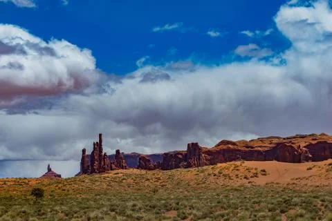 Totem Pole Monument Valley Stock Photos