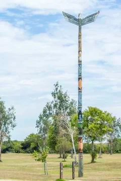 Totem pole Stock Photos