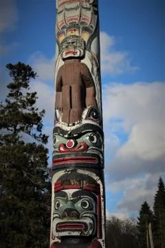 Totem Pole Stock Photos