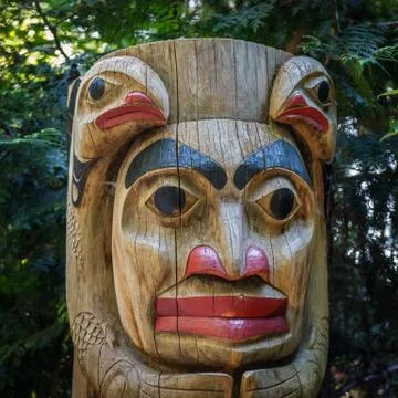 Totem Pole Stock Photos