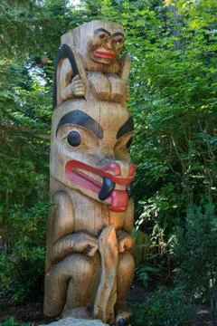 Totem Pole Stock Photos