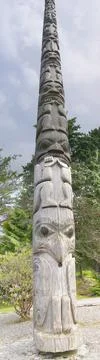 Totem pole Stock Photos