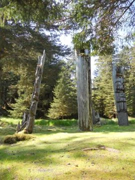 Totems Stock Photos