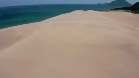 Totori dune DRONE Stock Footage 137928494
