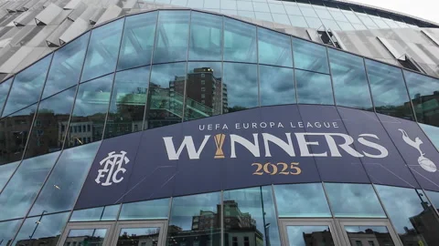 Tottenham Hotspur Stadium. Video stock 332986903