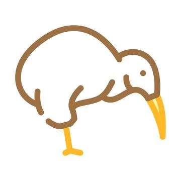 Toucan bird color icon vector illustration Stock Illustration