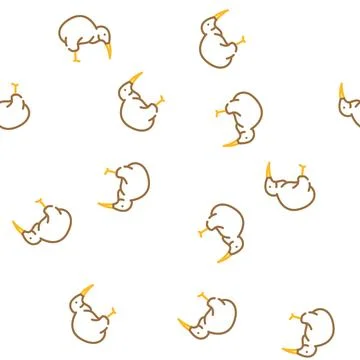Toucan bird vector seamless pattern Stock Illustration
