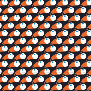 Toucan black texture イラスト素材