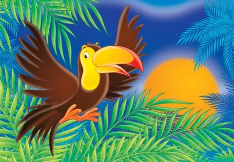 Toucan Stock Illustration