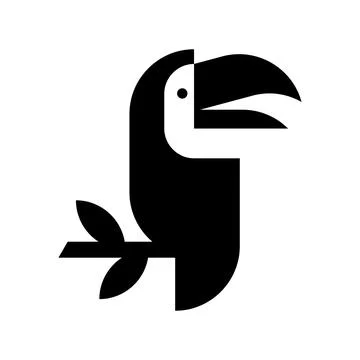 Toucan Logo Stock Illustration