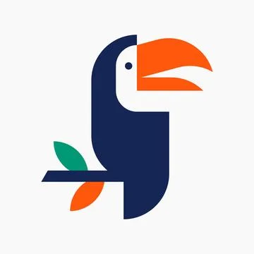 Toucan Logo Stock Illustration