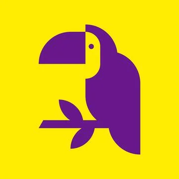 Toucan Logo Stock Illustration
