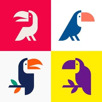 Toucan Logo Stock Illustration