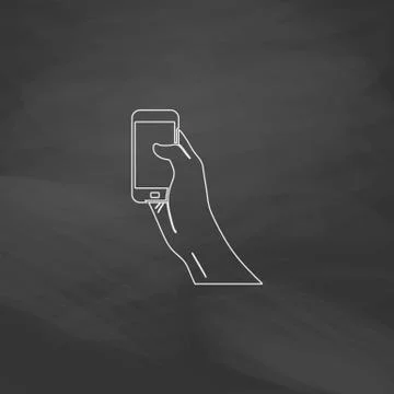 Touch display computer symbol Stock Illustration