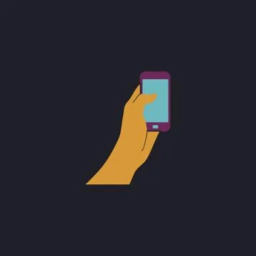 Touch display computer symbol Stock Illustration