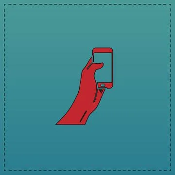 Touch display computer symbol Stock Illustration