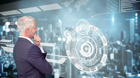 Touch Glass Video Display Stock After Effects