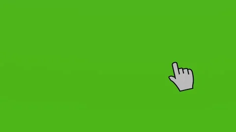 The touch of a hand. Click the icon anim... | Stock Video | Pond5