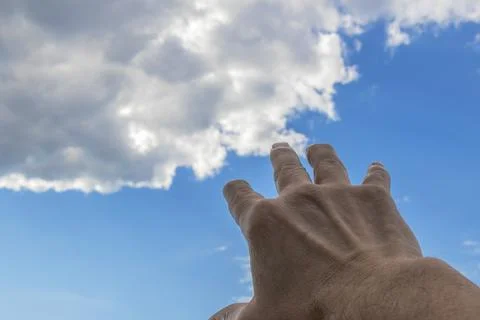 Touch the heavens. Stock Photos