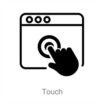 Touch Stock Illustration