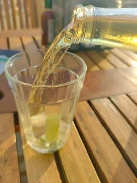 A touch of lime and the rest is sunshine Stock Photos