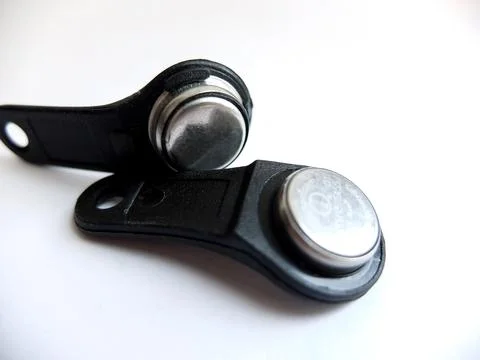 Touch memory keys ibutton Stock Photos