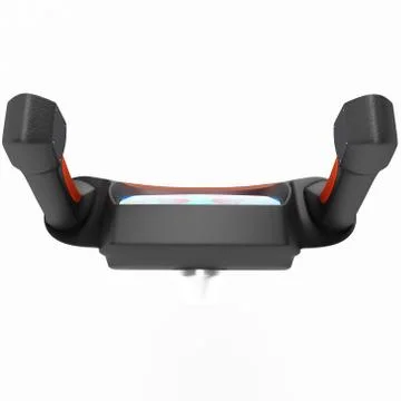 Touch multi-purpose joystick for control. Stock Illustration