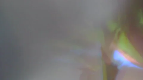 Touch &amp; Prism: Light Bending with Motion Stock Footage 302943865