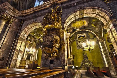 Touch of The Pulpit Stock Photos