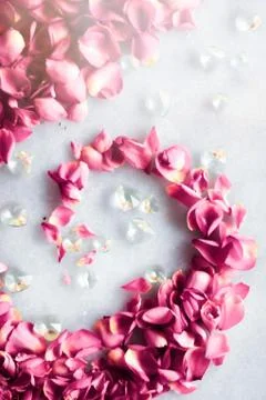 A touch of romance Stock Photos