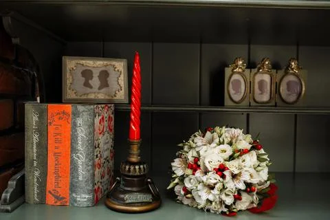 A Touch of Romance 스톡 사진