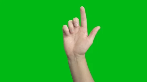 Touch Screen Finger Gestures Stock Footage 97960961