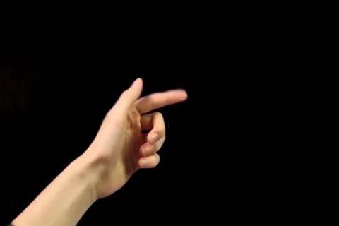 Touch screen gestures pre-keyed for iphone or android tablet pc. Stock Footage 27378150