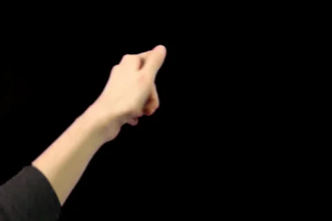 Touch screen gestures pre-keyed for iphone or android tablet pc. Stock Footage 27378188