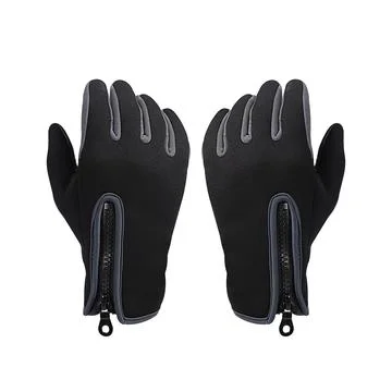 Touch screen gloves isolated on white background 스톡 사진