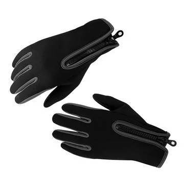 Touch screen gloves isolated on white background Stock Photos