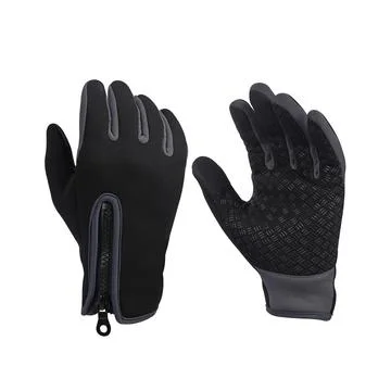Touch screen gloves isolated on white background Stock Photos