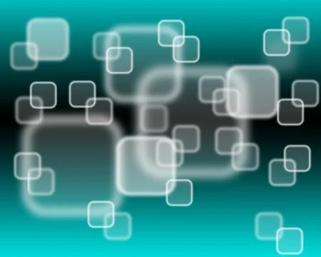 Touch screen interface 库存插图
