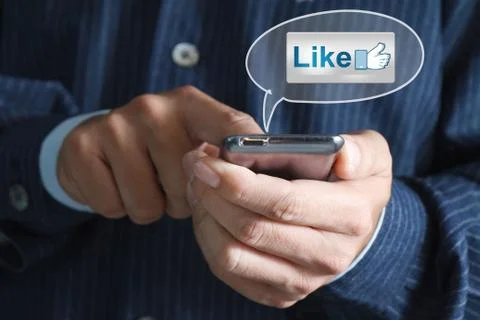 Touch screen mobile phone Illustrazione stock