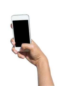 Touch screen mobile phone Stock Photos