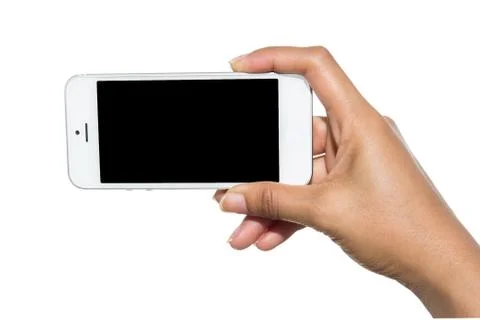 Touch screen mobile phone Stock Photos