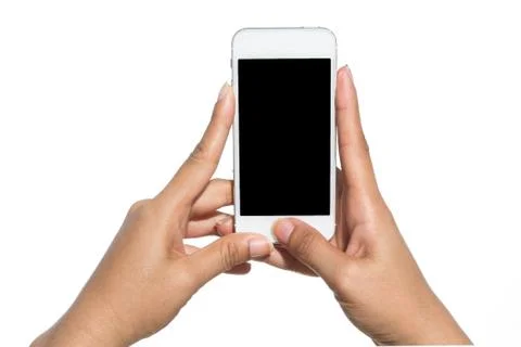 Touch screen mobile phone Stock Photos