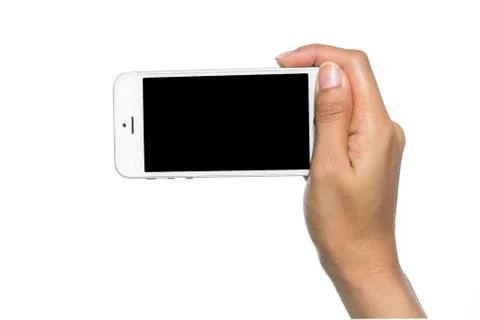 Touch screen mobile phone Stock Photos