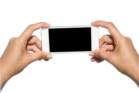 Touch screen mobile phone Stock Photos