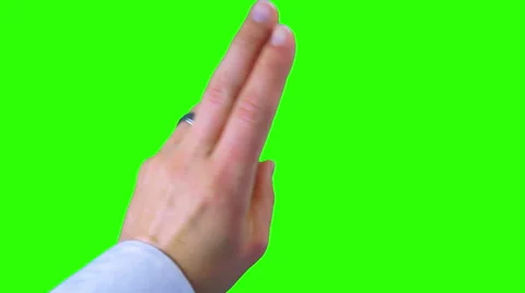 Touch screen motions. Green screen. Stock Footage 41430959