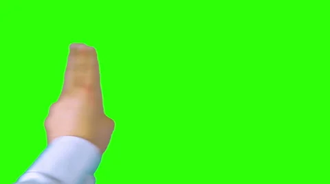Touch screen motions. Green screen. Stock Footage 41430982