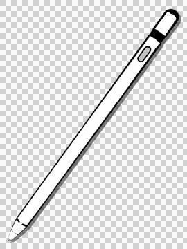 Touch screen pen Stock Illustration