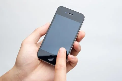 Touch screen phone Stock Photos