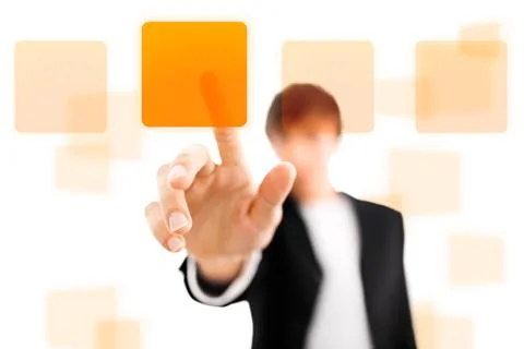 Touch Screen Foto stock