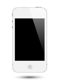 Touch screen smartphone eps10 vector illustrations Stock Illustration